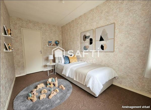 T3 plein Ouest au coeur de Mérignac Capeyron, à personnaliser selon vos envies, pour créer un lieu unique