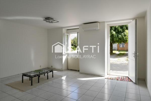 Charmante maison de 60m² environ avec garage et jardin