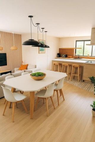 Appartement en rez de jardin