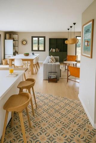 Appartement en rez de jardin