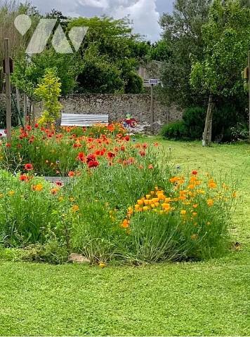 A proximité des commerces, jolie maison charentaise sur 2 niveaux rénovée avec goût avec jardin clos