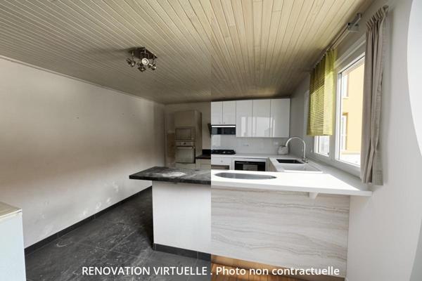 Maison  136m2 , 3 chambres , garage , cour de 70m2 en hyper centre-ville d'Amiens