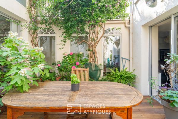 Loft traité en hacienda urbaine