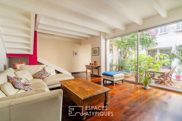 Loft traité en hacienda urbaine