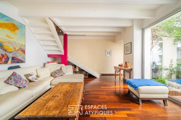 Loft traité en hacienda urbaine