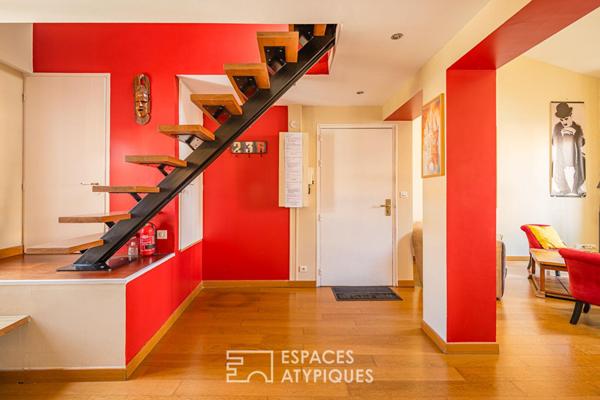 Dernier étage en duplex avec véranda et terrasse