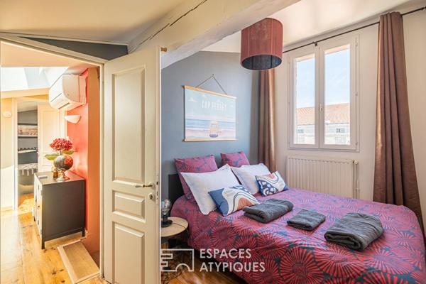 Dernier étage en duplex avec véranda et terrasse