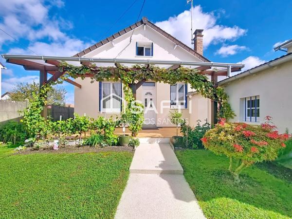 Maison 3 chambres avec joli jardin arboré