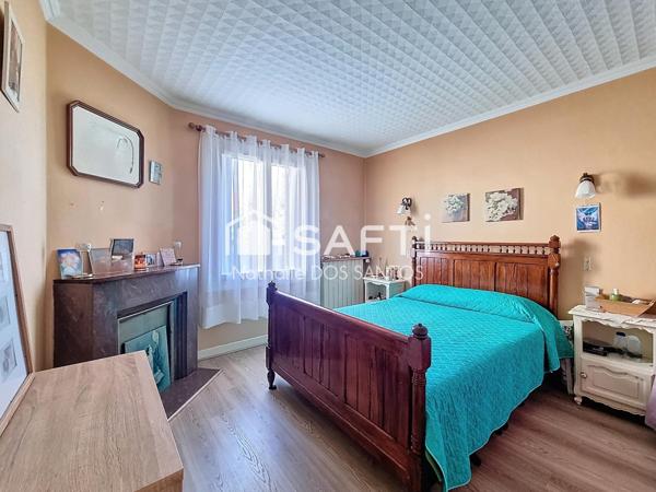 Maison 3 chambres avec joli jardin arboré