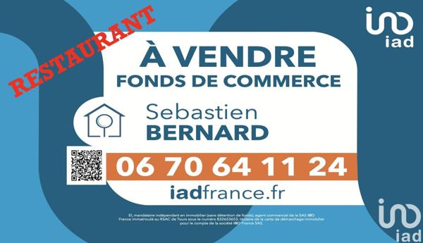 Restaurant à vendre 105 m² Tours