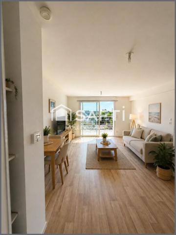 T2 avec balcon et deux stationnements à Dinard