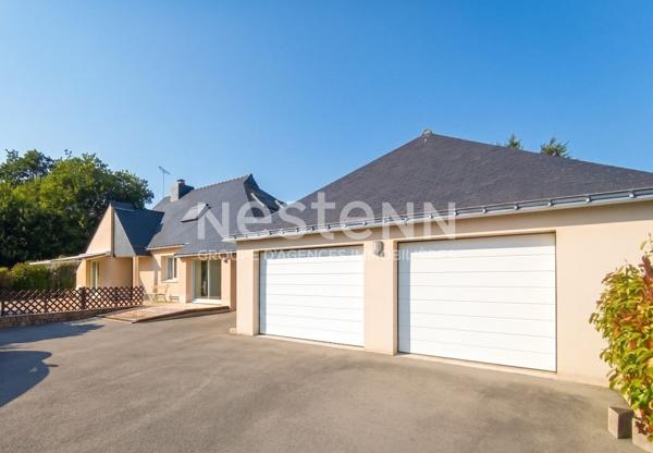 A VENDRE Baden Maison contemporaine 7 pièces 3 960 m² de terrain secteur calme entre mer et bourg