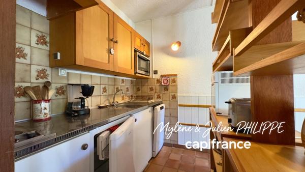 À LOUER – T2 meublé avec jardin privatif et terrasse - ANCELLE (05)
