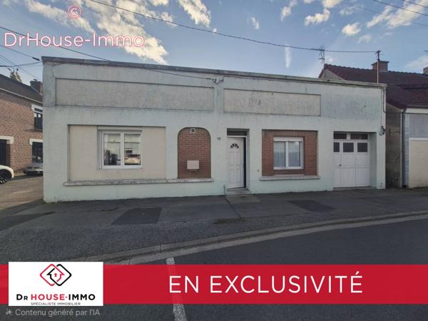 Maison à vendre 3 pièces de 65 m²