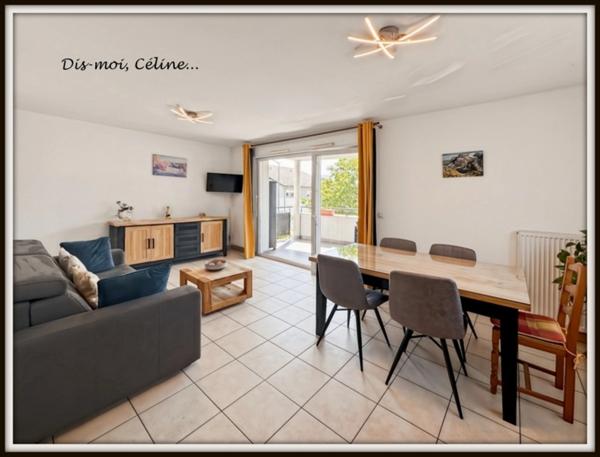 Appartement à vendre 3 pièces 58 m² avec terrasse de 16 m² CHAMBERY (73)