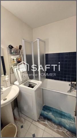 Arcachon – Grand studio 27 m² climatisé avec balcon, vue piscine & aperçu Bassin