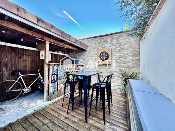 Grenade, centre de la Bastide, maison de 96 m²