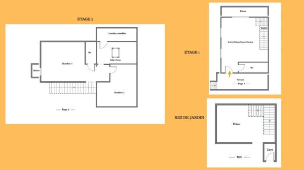 Appartement à vendre 3 pièces VILLENEUVE LES AVIGNON (30)