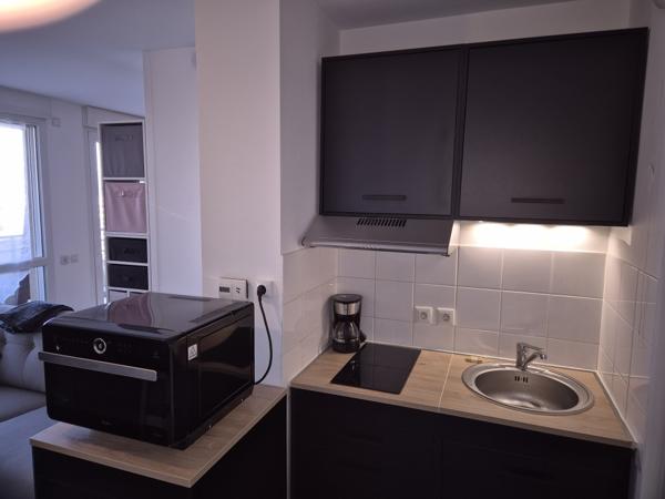 Vétraz-Monthoux (74100) Appartement type1 meublé et loué avec terrasse et garage