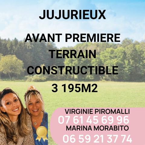TERRAIN CONSTRUCTIBLE DE 3 195M2