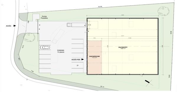 Carvin – Parc du Petit Brulard | Bâtiment neuf 1 023 m² divisible dès 500 m² | À vendre