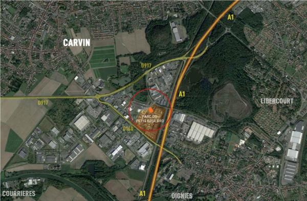 Carvin – Parc du Petit Brulard | Bâtiment neuf 1 023 m² divisible dès 500 m² | À vendre