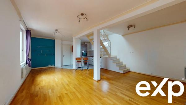 Charmant 2 pièces en duplex loué