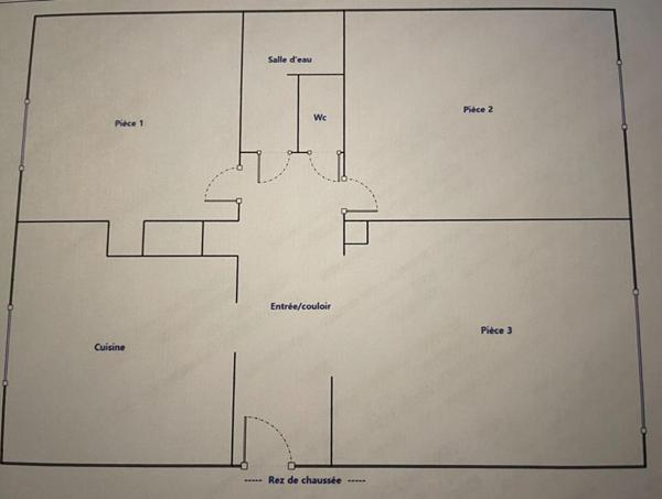 Appartement  3 pièce(s) 51 m2