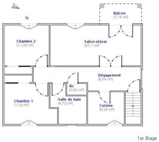 Maison de 117 m²