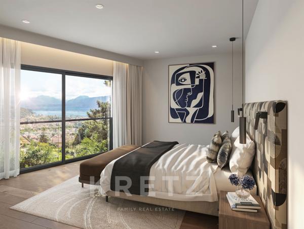 Aix-les-Bains – villa contemporaine avec piscine intérieure et vue panoramique sur le lac