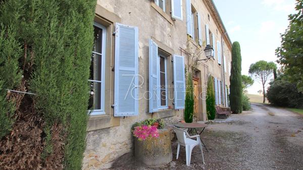À VENDRE MAISON DE CARACTÈRE SECTEUR VILLEFRANCHE DE LAURAGAIS