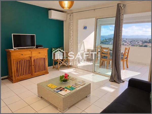 Appartement T2 meublé - Vue mer