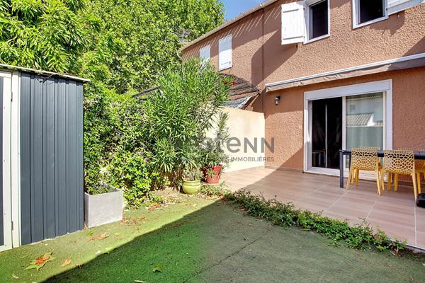 Maison T4 de 77 m² avec deux jardins et 2 parkings dans un secteur recherché de Vitrolles