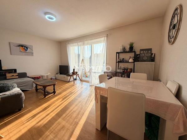 Appartement 3 pièces avec balcons et garage