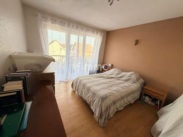 Appartement 3 pièces avec balcons et garage