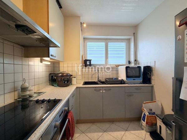 Appartement 3 pièces avec balcons et garage