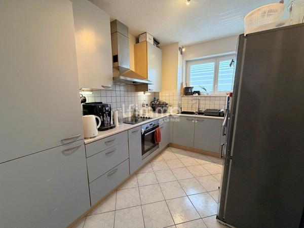 Appartement 3 pièces avec balcons et garage