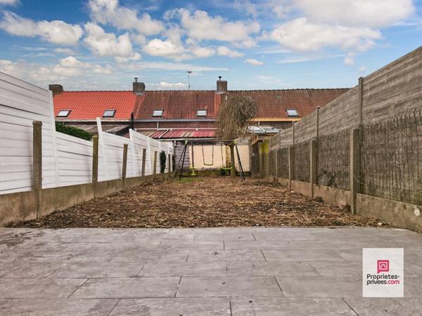 WATTRELOS (59150), maison composée de 3 chambres, jardin