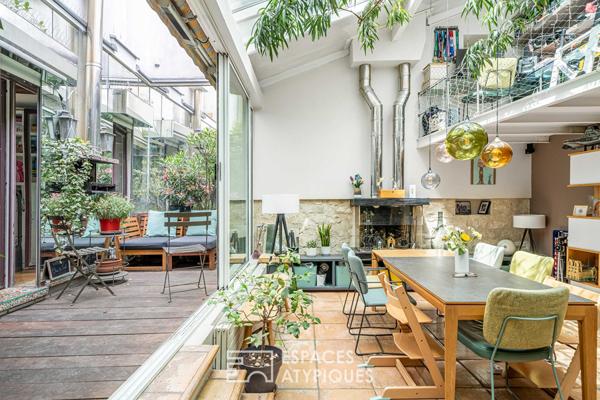 Triplex avec patio au coeur de Montmartre