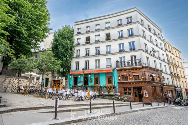Triplex avec patio au coeur de Montmartre