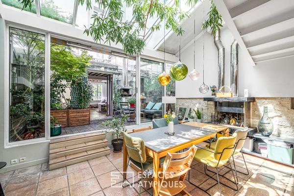 Triplex avec patio au coeur de Montmartre