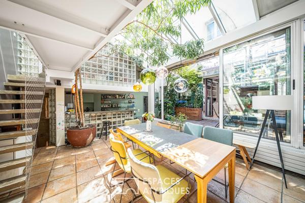 Triplex avec patio au coeur de Montmartre