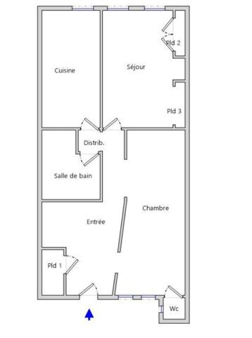 Lyon (69002) T2 ANCIEN AU COEUR DE LA PRESQU'ILE