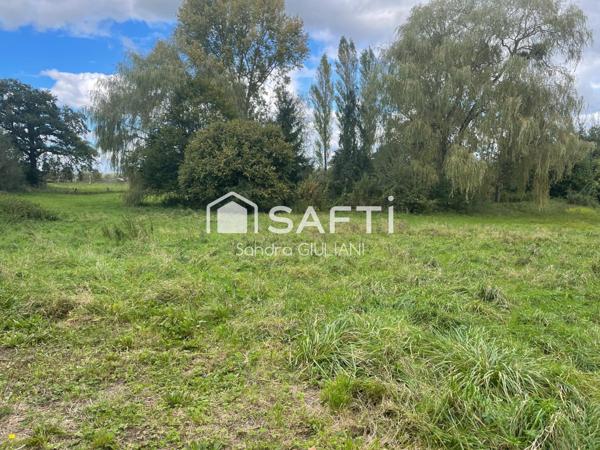 Terrain de loisirs 10323m² avec étang