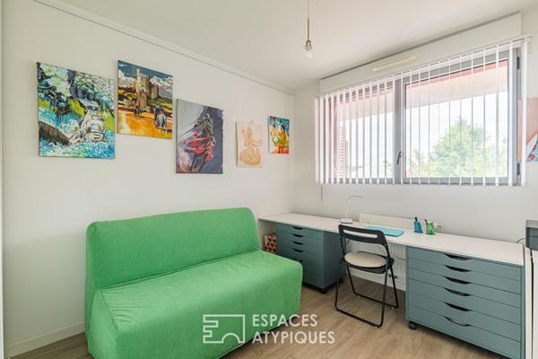 Duplex inversé avec terrasse et vues dégagées