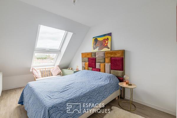 Duplex inversé avec terrasse et vues dégagées