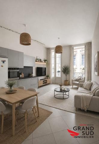 Grand théâtre magnifique T3 dans immeuble pierre