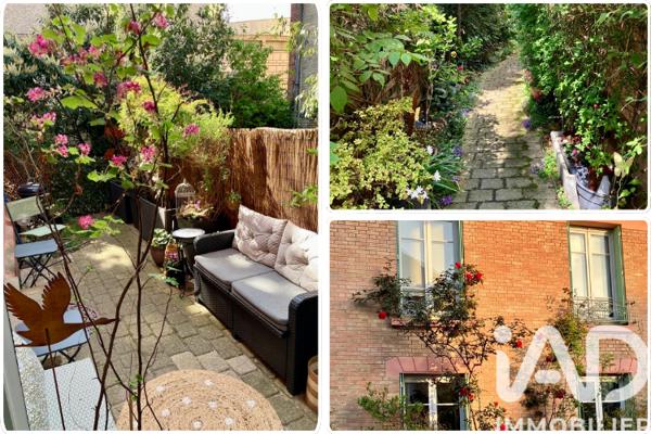 Maison à vendre 3 pièces 70 m² Bois-Colombes