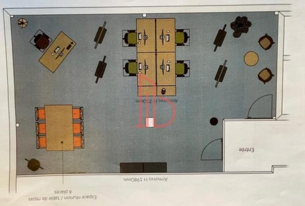 Bureau de 289 m² à vendre à Bordeaux Ouest-Merignac