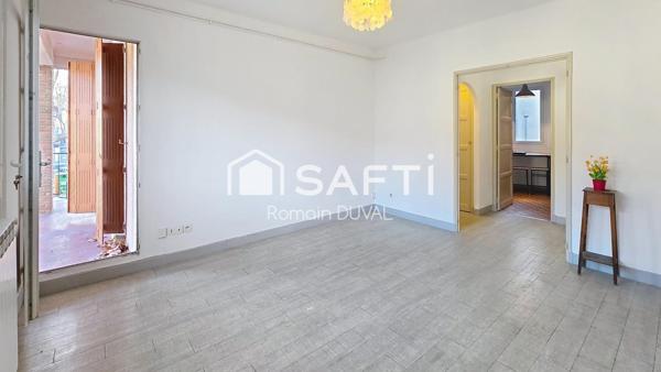 Appartement T3 avec balcon 63 m²